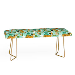 83 Oranges Cheetah Jungle Bench