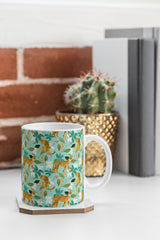 83 Oranges Cheetah Jungle Coffee Mug