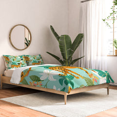 83 Oranges Cheetah Jungle Comforter
