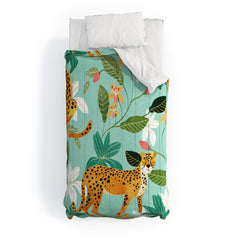 83 Oranges Cheetah Jungle Comforter
