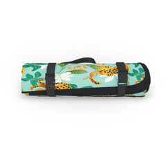83 Oranges Cheetah Jungle Picnic Blanket