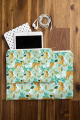83 Oranges Cheetah Jungle Pouch