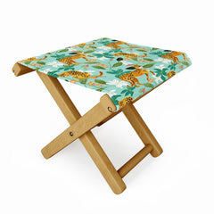 83 Oranges Cheetah Jungle Folding Stool