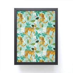 83 Oranges Cheetah Jungle Framed Mini Art Print