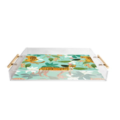 83 Oranges Cheetah Jungle Acrylic Tray