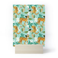 83 Oranges Cheetah Jungle Mini Art Print