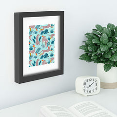 83 Oranges Cheetahs In Grapefruit Grove Recessed Framing Rectangle