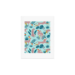 83 Oranges Cheetahs In Grapefruit Grove Art Print