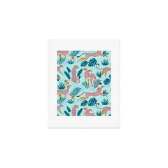 83 Oranges Cheetahs In Grapefruit Grove Art Print