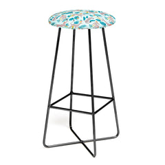 83 Oranges Cheetahs In Grapefruit Grove Bar Stool