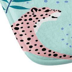 83 Oranges Cheetahs In Grapefruit Grove Memory Foam Bath Mat