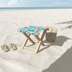 83 Oranges Cheetahs In Grapefruit Grove Folding Stool