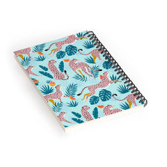 83 Oranges Cheetahs In Grapefruit Grove Spiral Notebook