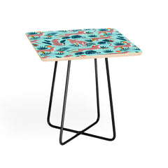 83 Oranges Cheetahs In Grapefruit Grove Side Table