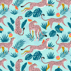 83 Oranges Cheetahs In Grapefruit Grove Shower Curtain