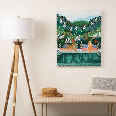 83 Oranges Chilling II Art Canvas