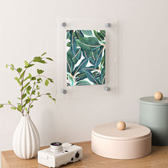 83 Oranges Edge and Dance Floating Acrylic Print