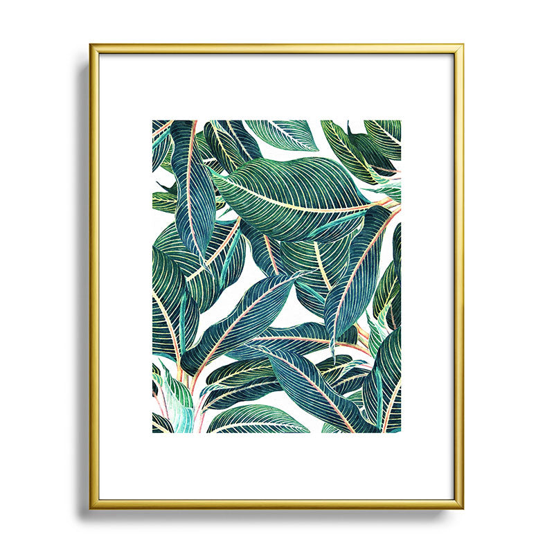 83 Oranges Edge and Dance Metal Framed Art Print