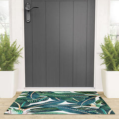 83 Oranges Edge and Dance Welcome Mat