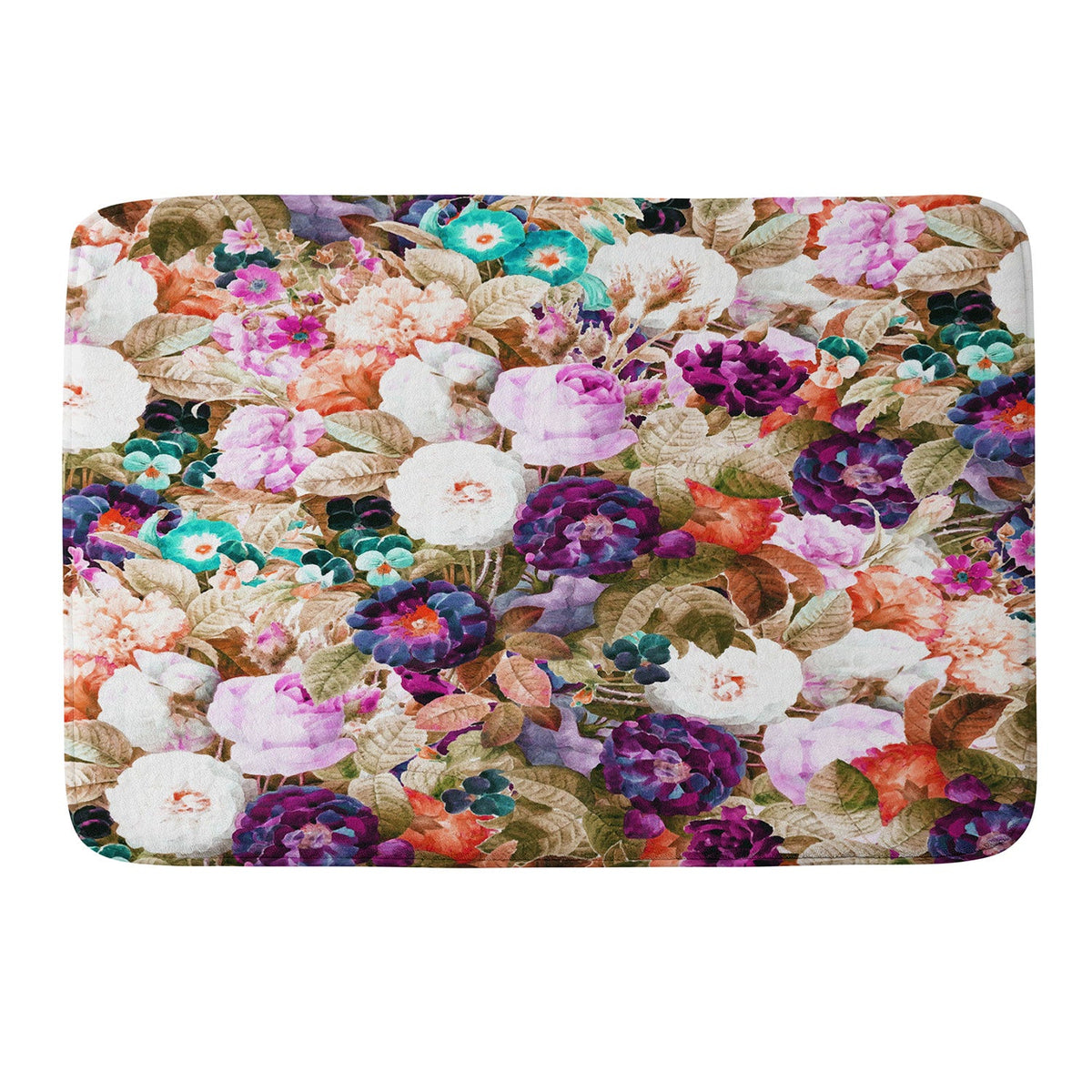 83 Oranges Eves Garden Memory Foam Bath Mat