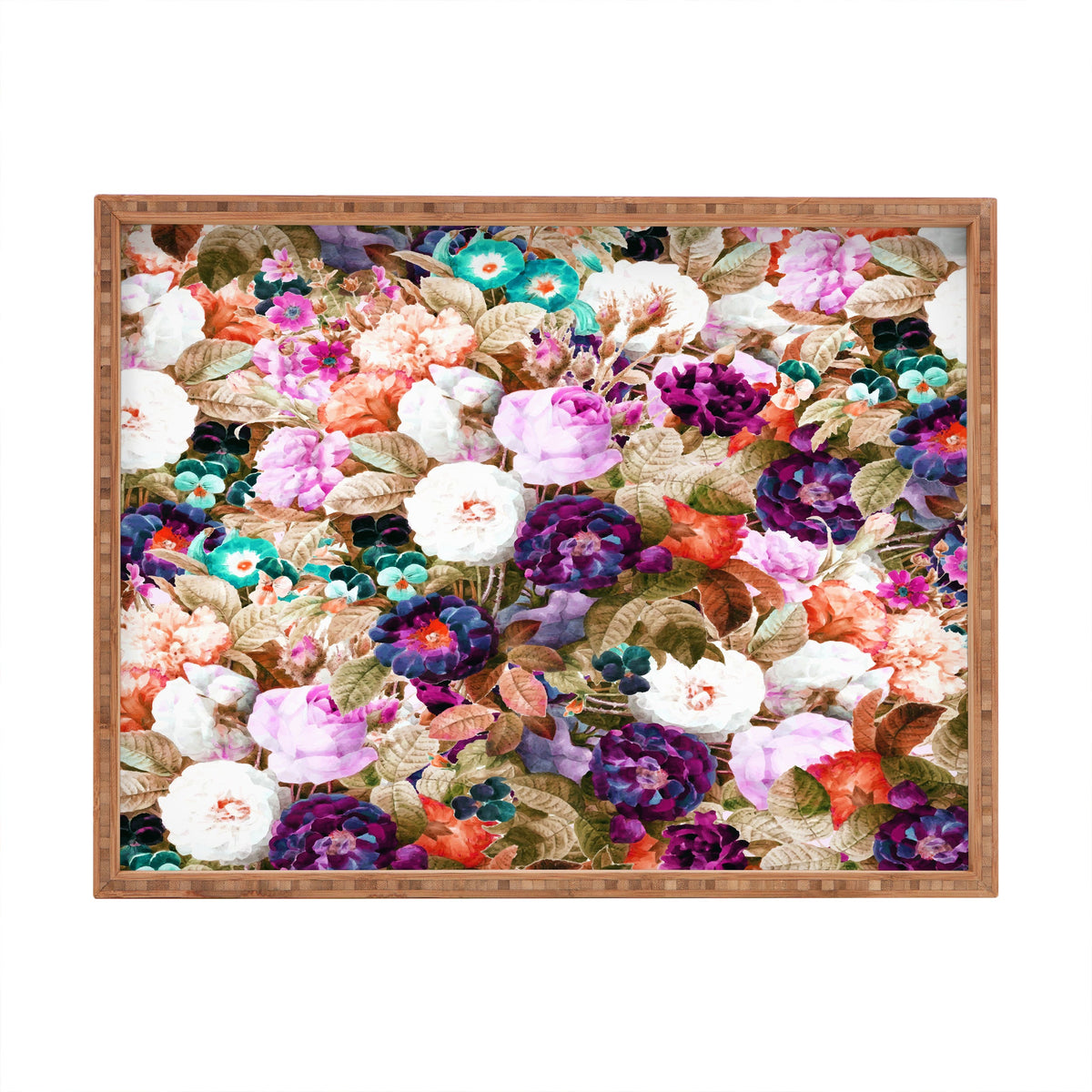 83 Oranges Eves Garden Rectangular Tray