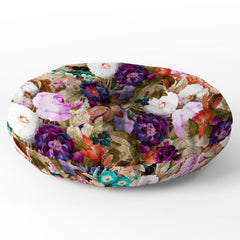 83 Oranges Eves Garden Floor Pillow Round