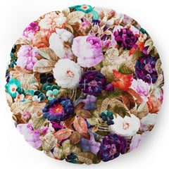 83 Oranges Eves Garden Floor Pillow Round