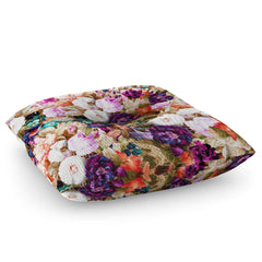 83 Oranges Eves Garden Floor Pillow Square