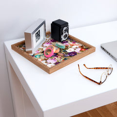 83 Oranges Eves Garden Square Tray