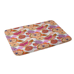 83 Oranges Fall Flora Memory Foam Bath Mat