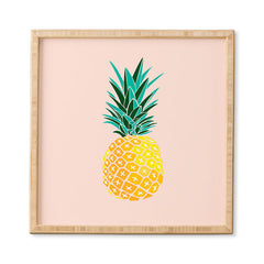 83 Oranges Finapple Framed Wall Art