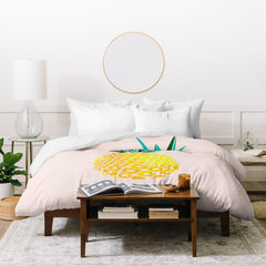 83 Oranges Finapple Duvet Cover
