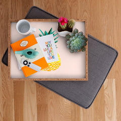 83 Oranges Finapple Rectangular Tray