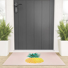 83 Oranges Finapple Welcome Mat