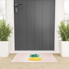 83 Oranges Finapple Welcome Mat