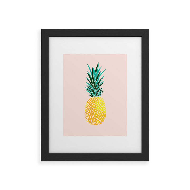 83 Oranges Finapple Framed Art Print