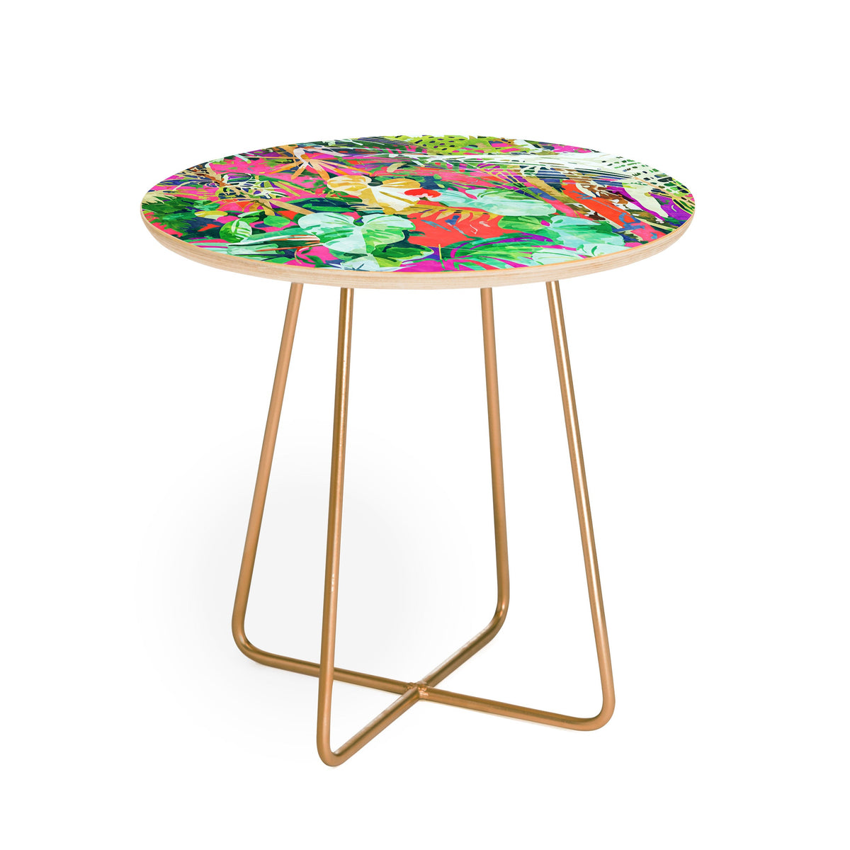 83 Oranges Find Me Where The Tropical Round Side Table
