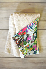 83 Oranges Find Me Where The Tropical Fleece Throw Blanket