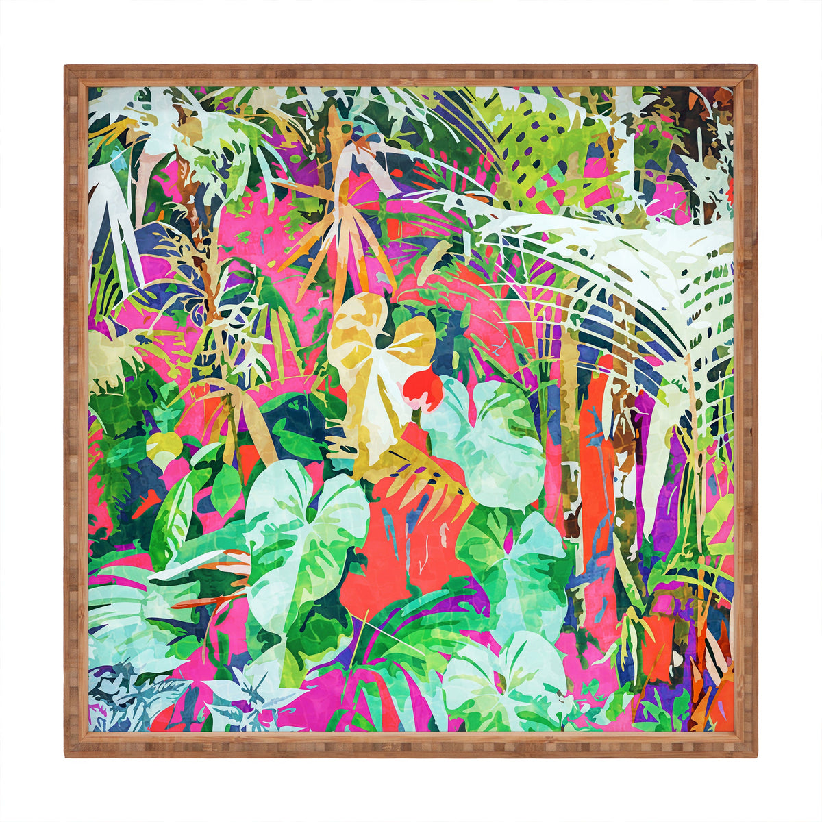 83 Oranges Find Me Where The Tropical Square Tray