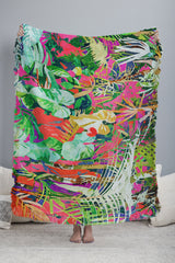 83 Oranges Find Me Where The Tropical Throw Blanket