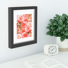 83 Oranges Fiona Floral Recessed Framing Rectangle