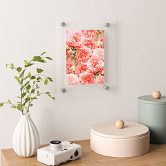 83 Oranges Fiona Floral Floating Acrylic Print