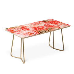 83 Oranges Fiona Floral Coffee Table