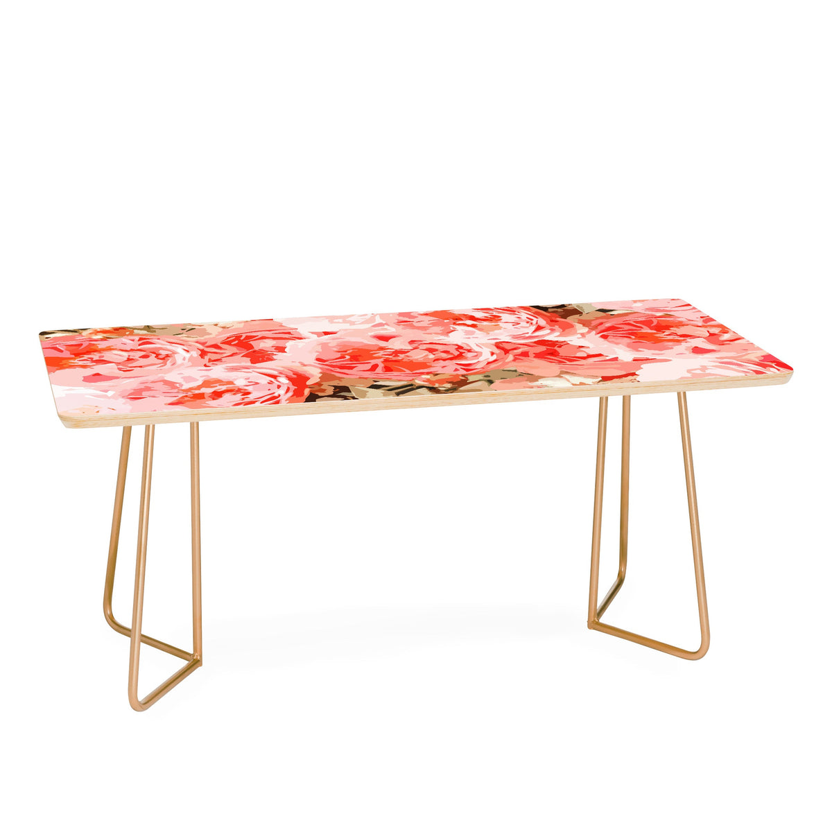 83 Oranges Fiona Floral Coffee Table