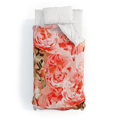 83 Oranges Fiona Floral Duvet Cover