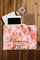 83 Oranges Fiona Floral Pouch