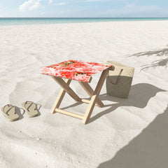 83 Oranges Fiona Floral Folding Stool