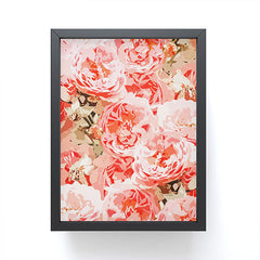 83 Oranges Fiona Floral Framed Mini Art Print