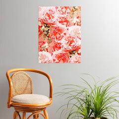 83 Oranges Fiona Floral Poster