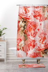 83 Oranges Fiona Floral Memory Foam Bath Mat